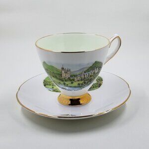 [CLARE] "Balmoral Castle" Fine Bone China (Stockwell, China Bazaar, Glasgow)